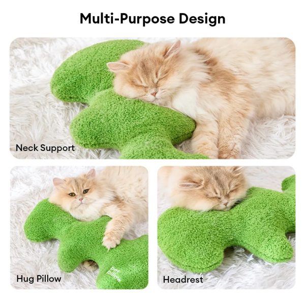 bone shaped playful squeaky dog toy pet pillow 24