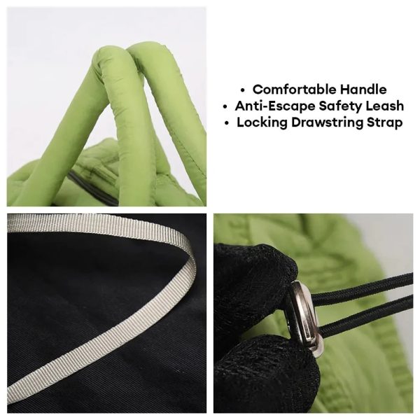 cloud puff comfortable water repellent breathable portable pet travel bag 16