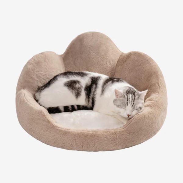 floral bolster cat & dog bed 1900