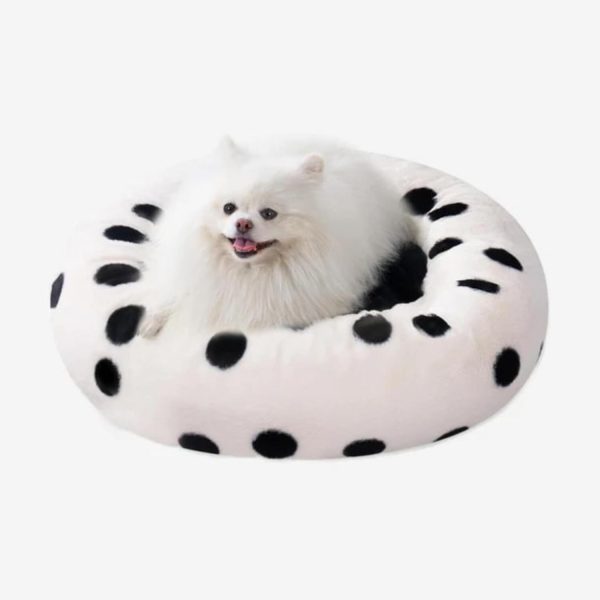 fluffy cat & dog donut bed 19