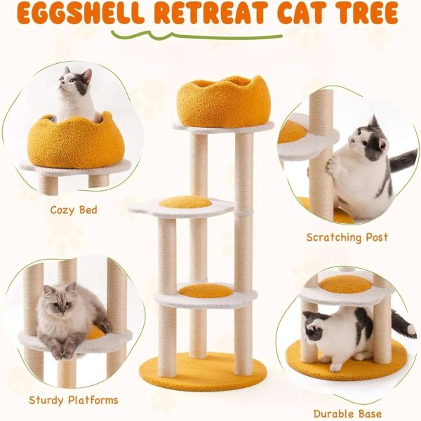 fried egg cat tree 12