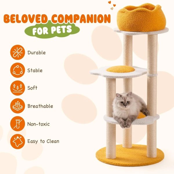 fried egg cat tree 15
