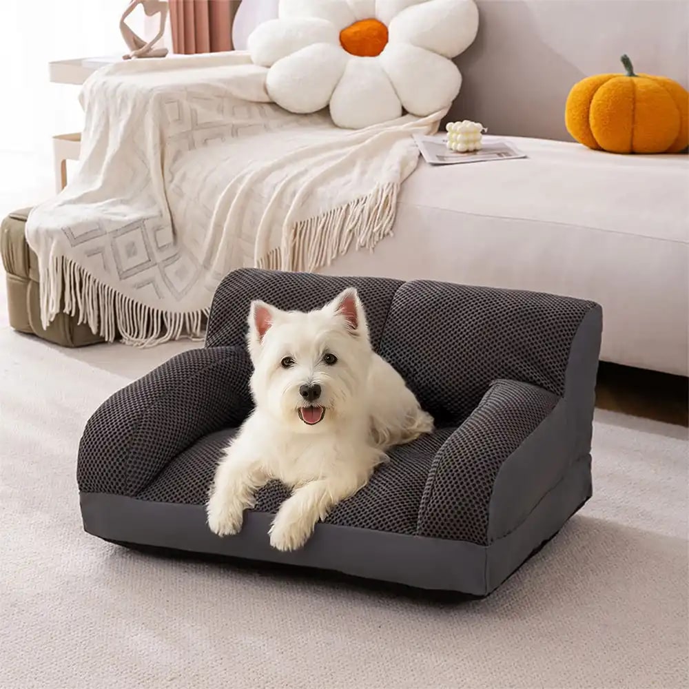 large breathable scratch resistant washable cats & dogs sofa bed 11
