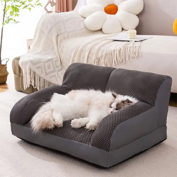 large breathable scratch resistant washable cats & dogs sofa bed 13