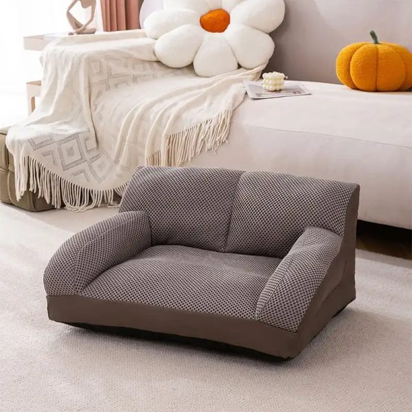 large breathable scratch resistant washable cats & dogs sofa bed 18