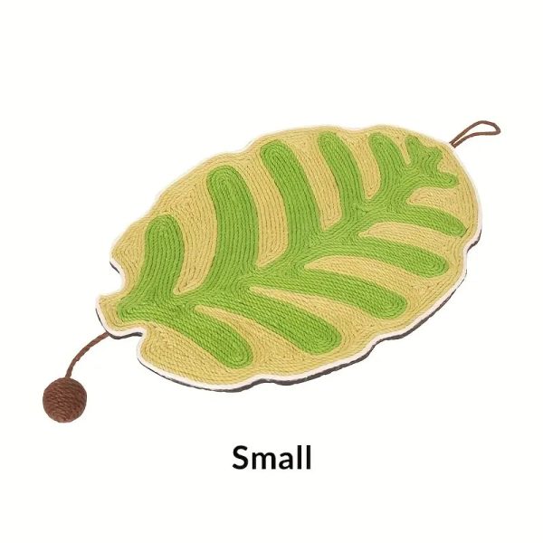 leaf shaped sisal cat scratching post 17
