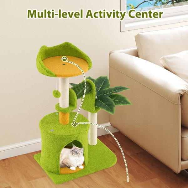 multi level palm cat tree 12