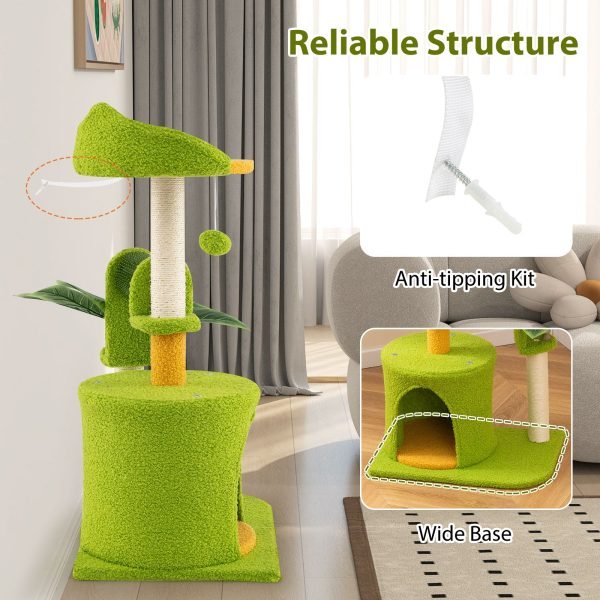 multi level palm cat tree 13