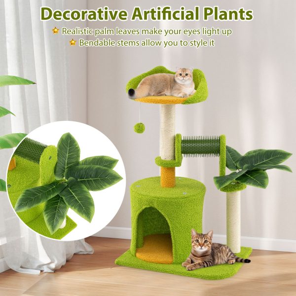 multi level palm cat tree 14
