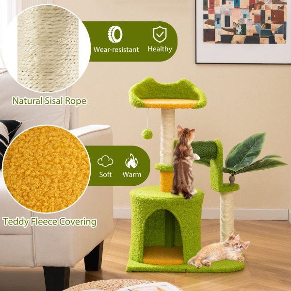 multi level palm cat tree 15