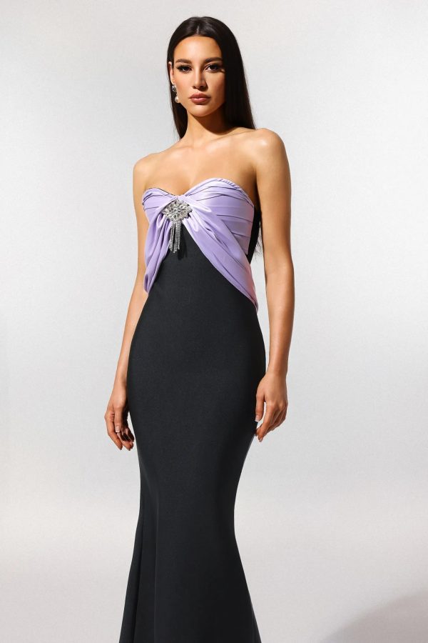 rania sleeveless diamond bandage maxi dress 13