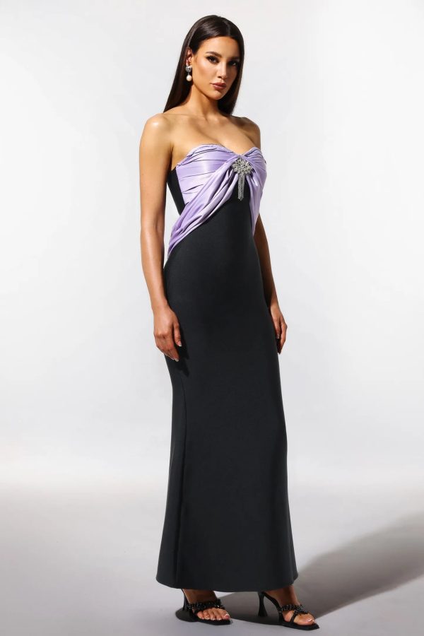 rania sleeveless diamond bandage maxi dress 14
