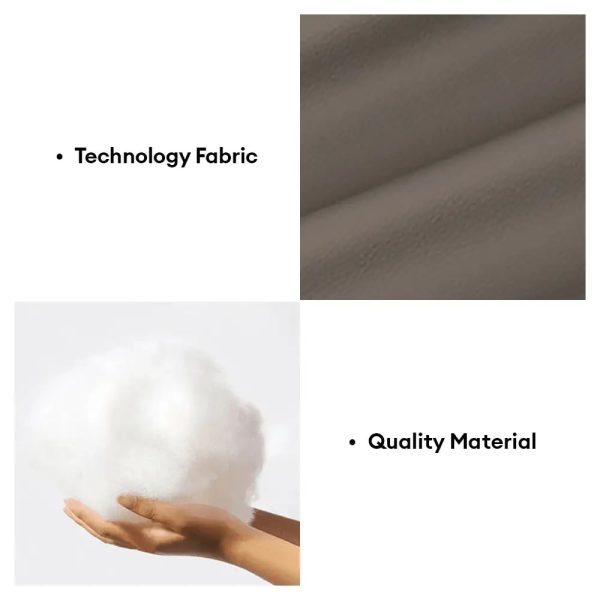 technology fabric square calming support waterproof scratch resistant dog bed 16
