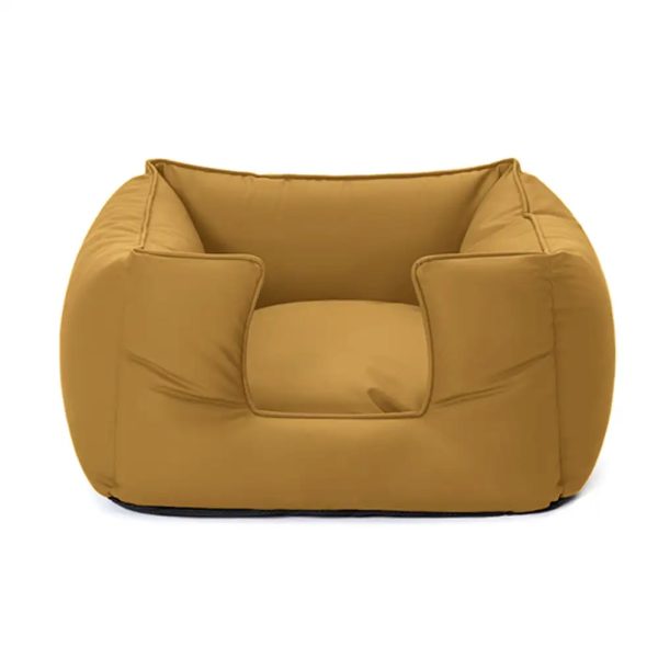 technology fabric square calming support waterproof scratch resistant dog bed 20