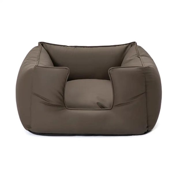 technology fabric square calming support waterproof scratch resistant dog bed 22
