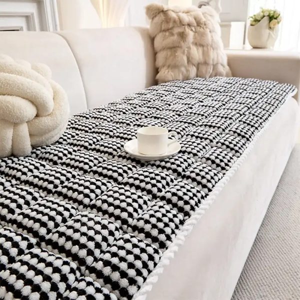 thick quilted anti slip plush dot pet friendly pad couch cover 20