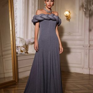 ualdrex off shoulder twisted maxi dress 11 ualdrex off shoulder twisted maxi dress 11