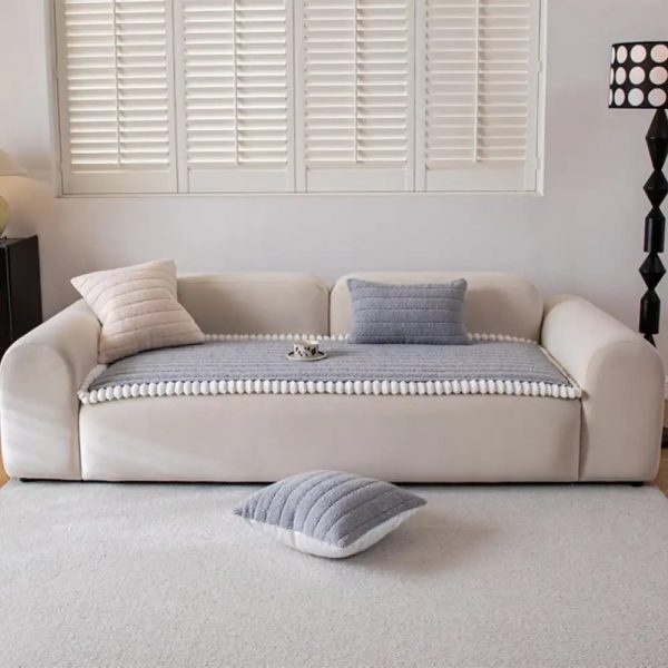 warm thick comfortable sofa decoration non slip couch cover 22
