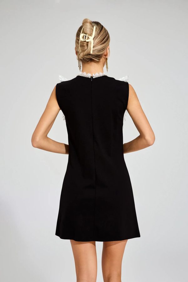 warren black lace mini dress 17