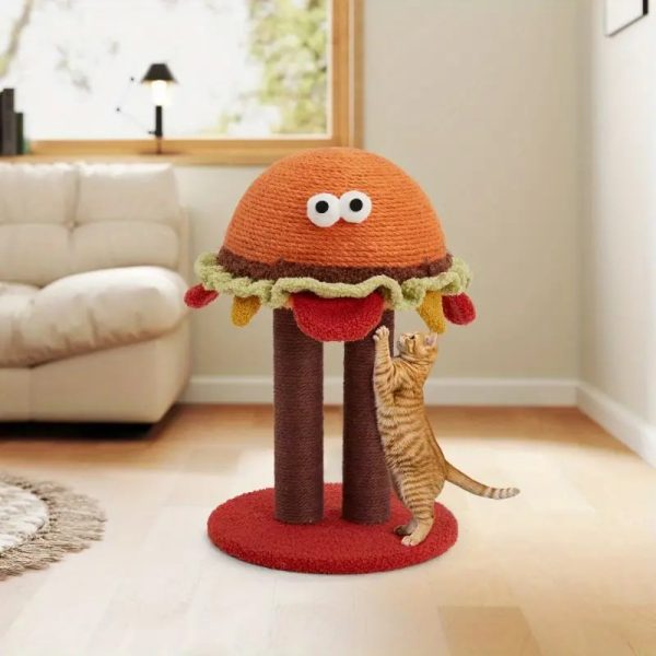 18.5 hamburger cat scratching post 11