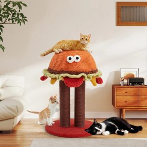 18.5″ hamburger cat scratching post 20 18.5″ hamburger cat scratching post 20