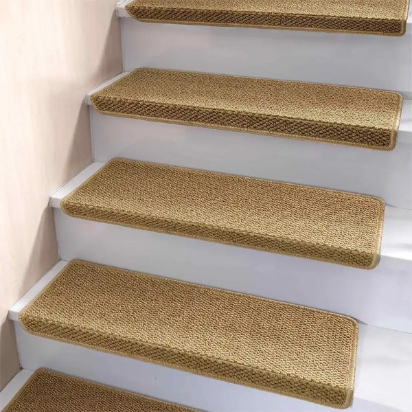 anti scratch faux sisal stair protectors 15