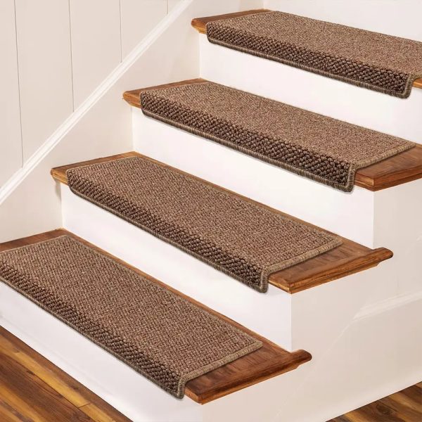 anti scratch faux sisal stair protectors 24