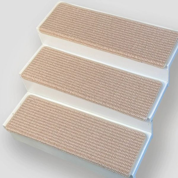 anti scratch faux sisal stair protectors 26