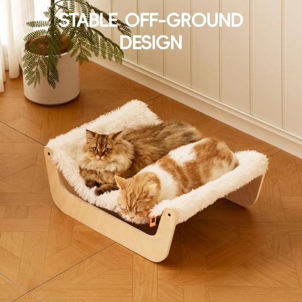 elevated calming cat & dog bed 200