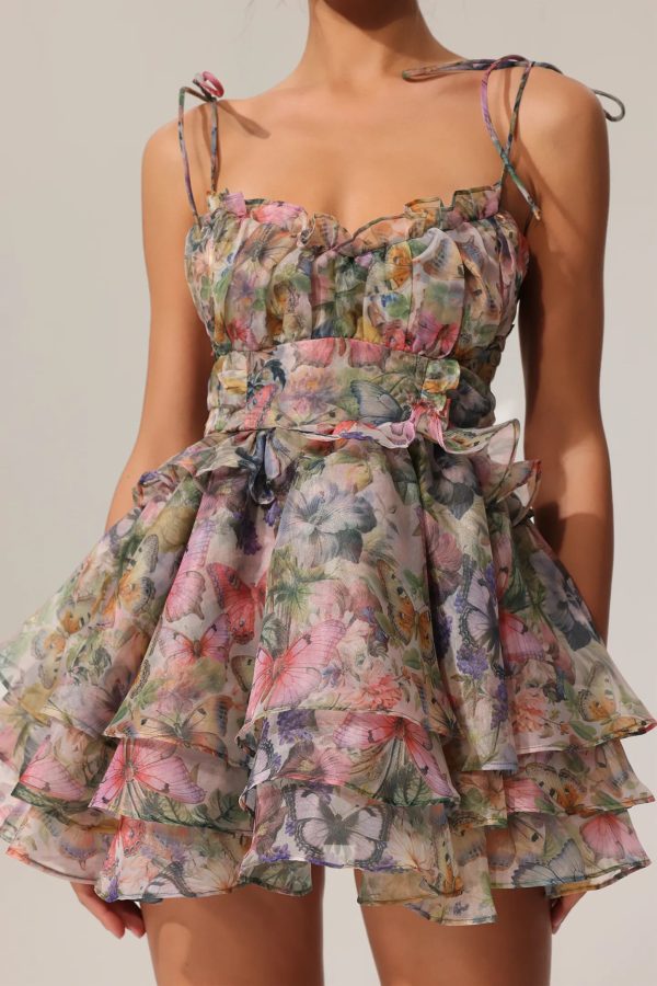 hester sleeveless lacing flounce mini dress 15