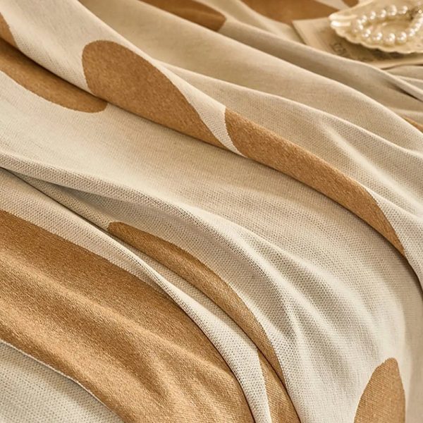 ice cream wave chenille couch cover 17