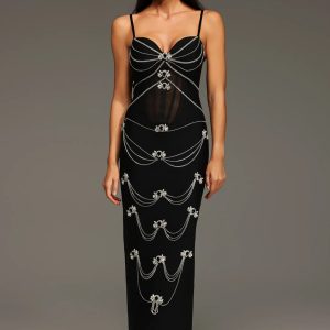 lolic sleeveless diamond bandage maxi dress 11 lolic sleeveless diamond bandage maxi dress 11