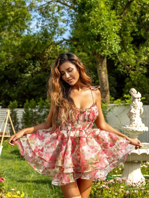 matne strawberry printed mini dress 19