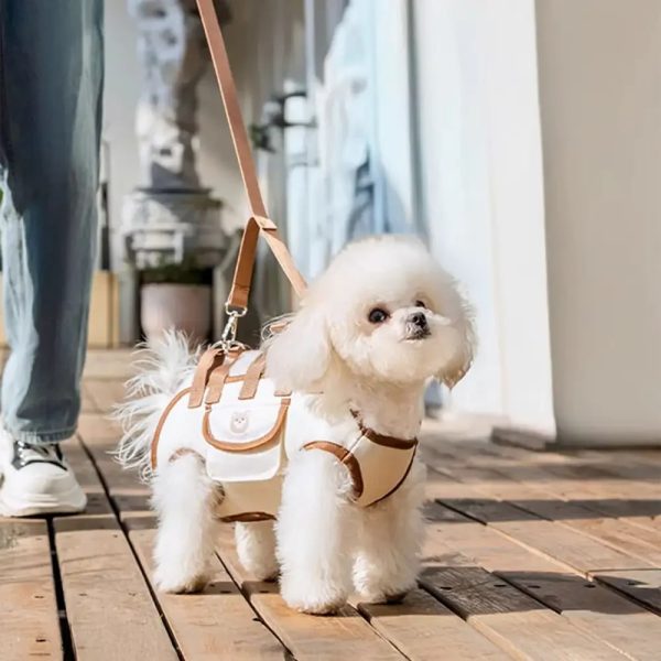 multifunctional portable traction cross body small dog carrier backpack 12
