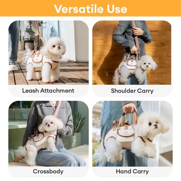 multifunctional portable traction cross body small dog carrier backpack 19