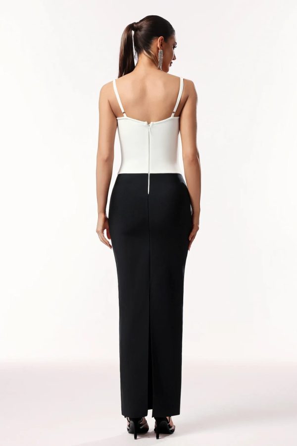 tadita sleeveless diamond bandage maxi dress 16