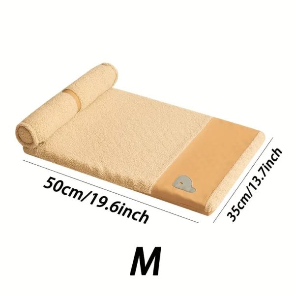 all season washable dog bed with removable cover 17