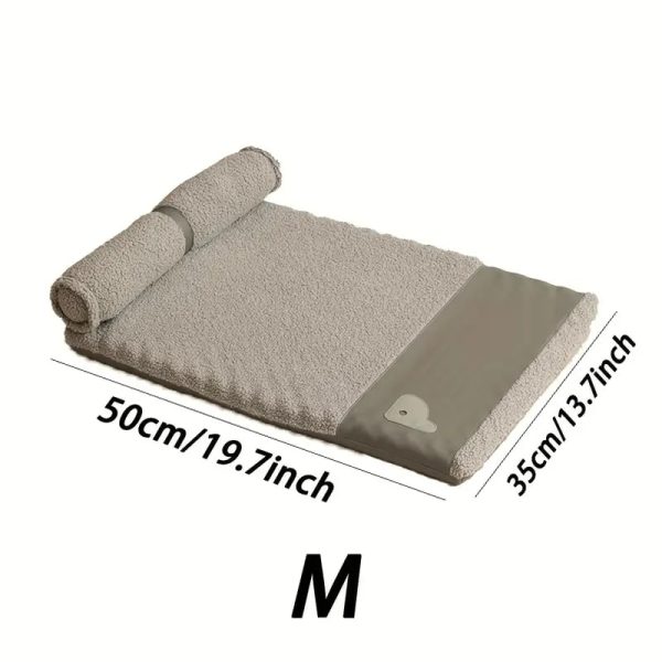 all season washable dog bed with removable cover 20