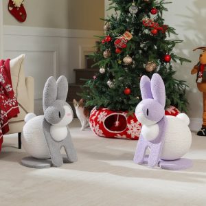 bunny shaped cat scratching post 11 bunny shaped cat scratching post 11