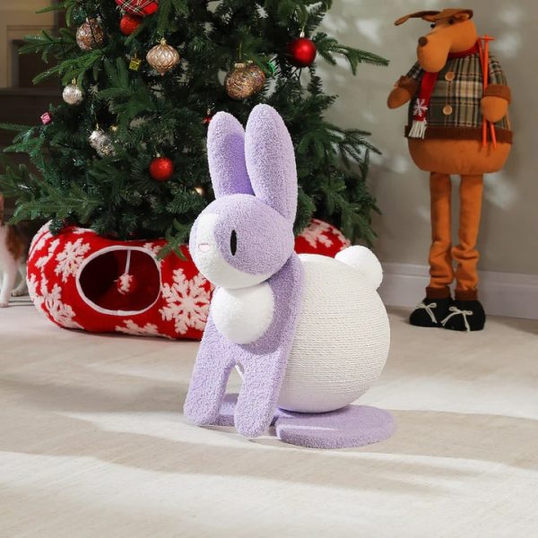 bunny shaped cat scratching post 13
