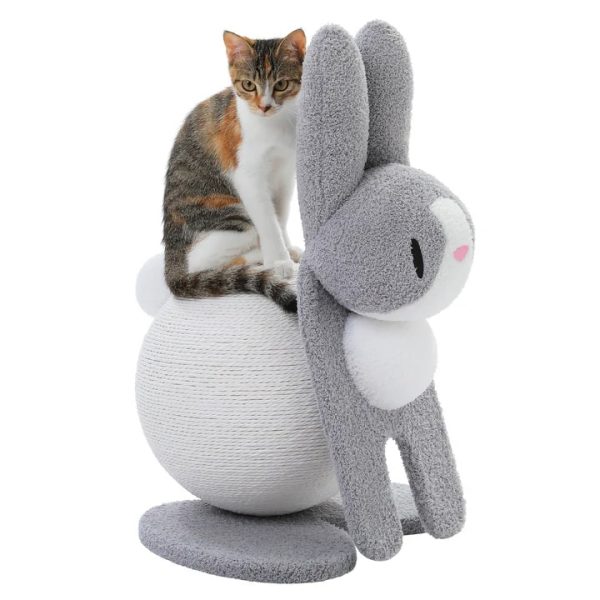 bunny shaped cat scratching post 17