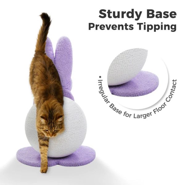 bunny shaped cat scratching post 19