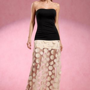 falzer sleeveless bandage maxi dress 11