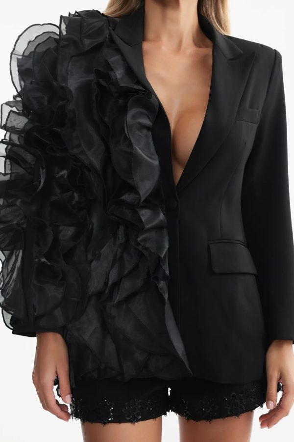kimala floral asymmetrical blazer 14