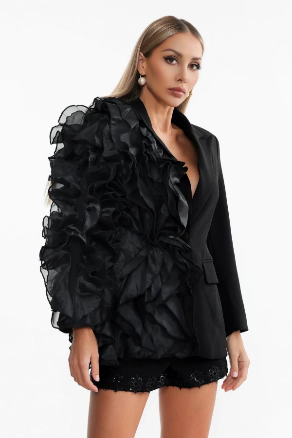 kimala floral asymmetrical blazer 15