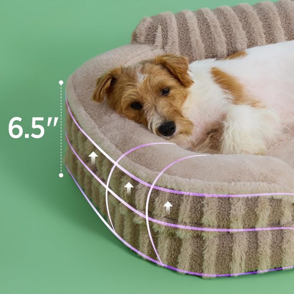 luxury cozy high back pet sofa 12