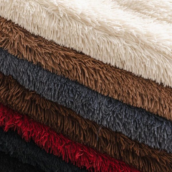 luxury fluffy plush thickened comfortable non slip couch cover 16
