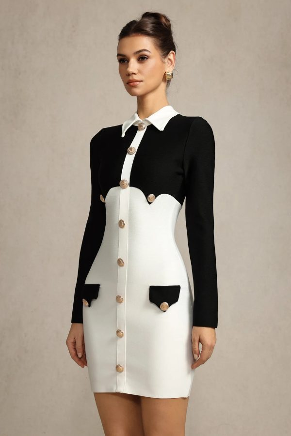 viera long sleeves mini dress 15