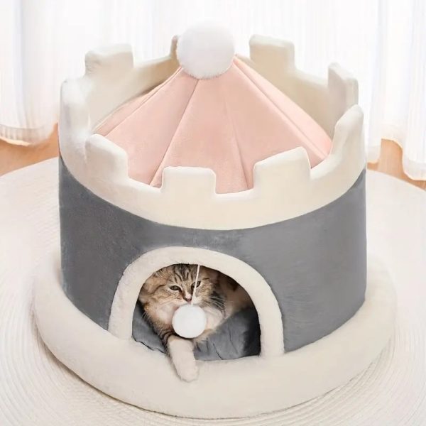 castle style pet house 11