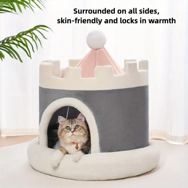 castle style pet house 16